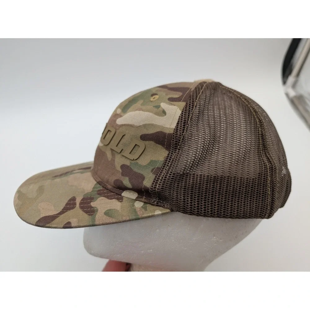 Leupold Richardson 862 Trucker Hat Mens Camo Mesh Snapback Cap Multicam Brown